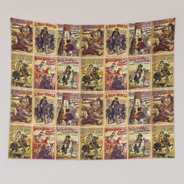 Item preview, #4 Vintage Wild West America Show Montage Ephemera Comic  designed and sold by WizardsWorld.
