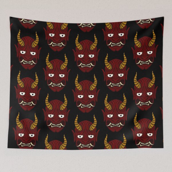Item preview, oni mask designed and sold by LizYuzu.
