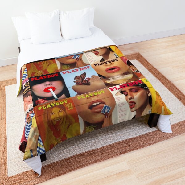 Vintage Playboy Covers Comforter