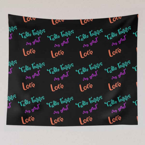 Item preview, Table tennis i love this game designed and sold by Bodino.