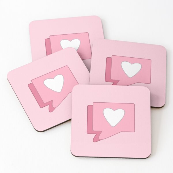 Item preview, Cute pink like heart designed and sold by AnGoArt.
