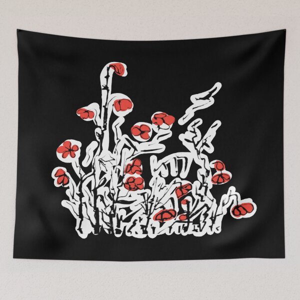 Item preview, Flowered red branches designed and sold by manuelunsui.
