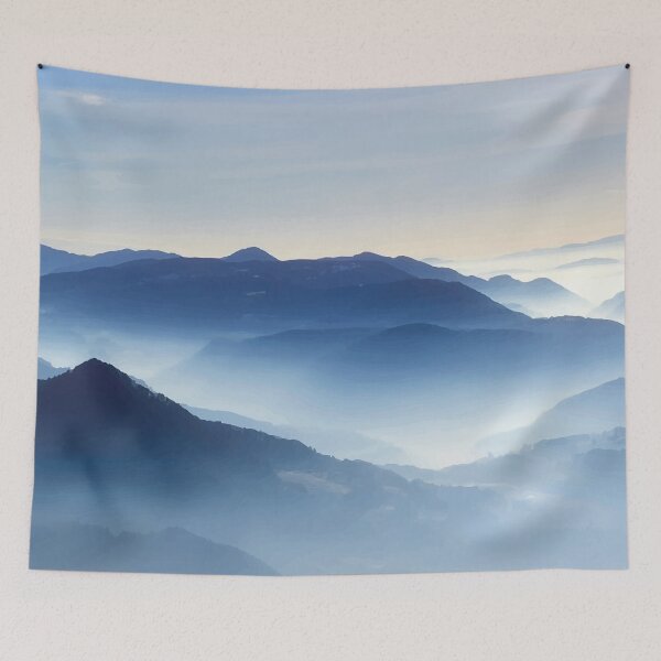 Item preview, Morning Mist over the Mountains designed and sold by PlanetPrints.