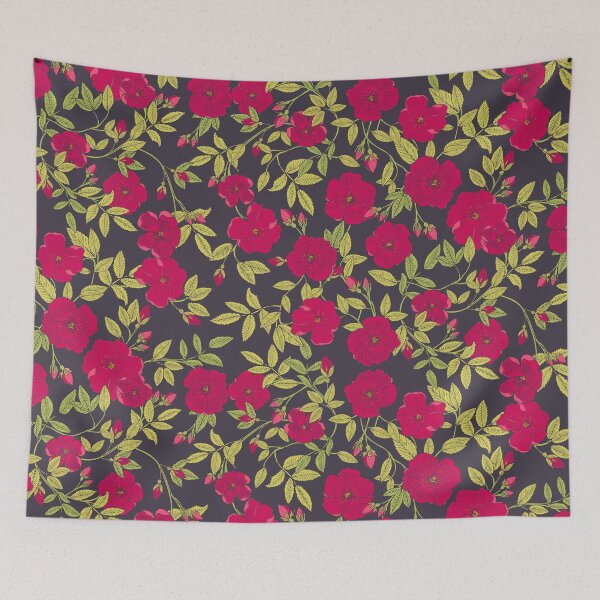 Item preview, Wild Roses no.1 designed and sold by Jacqueline Hurd.