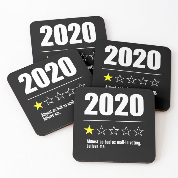 Item preview, 2020 1-Star Rating Review Almost As Bad As Mail-in Voting, Believe Me Trump Election Political designed and sold by VDKMerch.