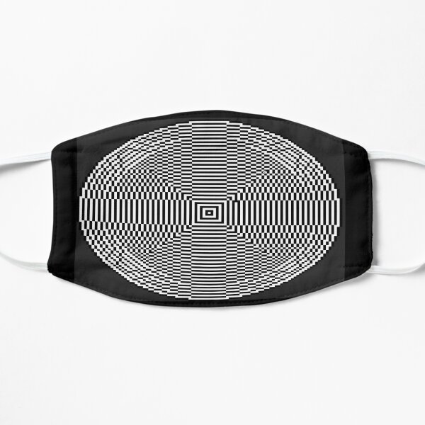 Big Pixel Ellipse Chart, Flat Mask