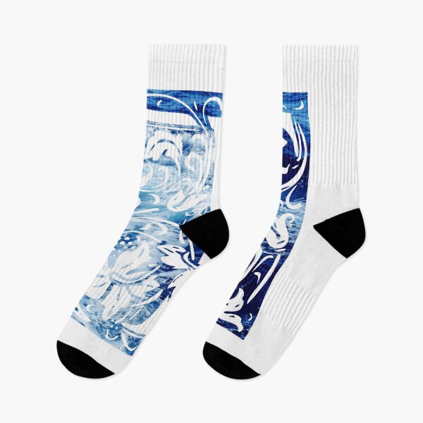 Item preview, The Letter T Blue Ocean Waves  designed and sold by yacine12353.