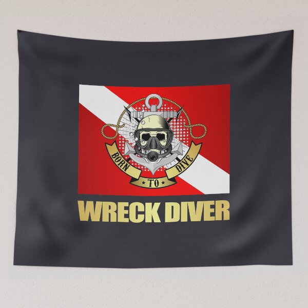 Item preview, Wreck Diver (BTD) designed and sold by curranmorgan.