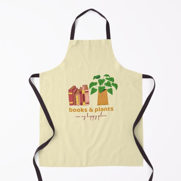 Item preview, Books and plants are my happy place designed and sold by OnlyGoodVibesZ.