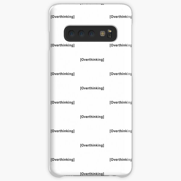 Cita de pensar demasiado Funda rígida para Samsung Galaxy