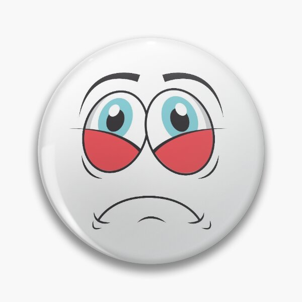 Item preview, Crying Animated face designed and sold by PeterSS.