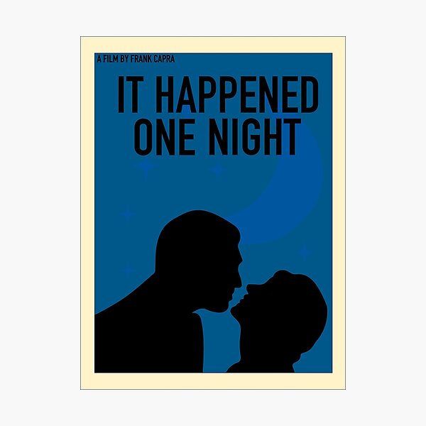 Inspired by It Happened One Night Photographic Print