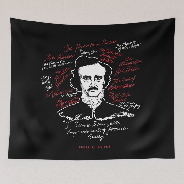 Item preview, Edgar Allan Poe designed and sold by DarkArtisan.