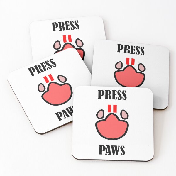 Item preview, Press paws - Abstract Art Print (Patterned Design) designed and sold by Deegital18.