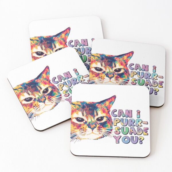 Item preview, Funny Cat Can I Purrsuade You? designed and sold by Give Me that Pencil.