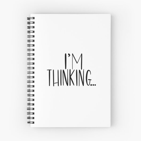 Item preview, I'm Thinking Lettering Design designed and sold by Slletterings.