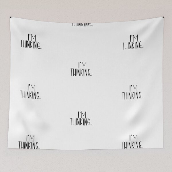 Item preview, I'm Thinking Lettering Design designed and sold by Slletterings.