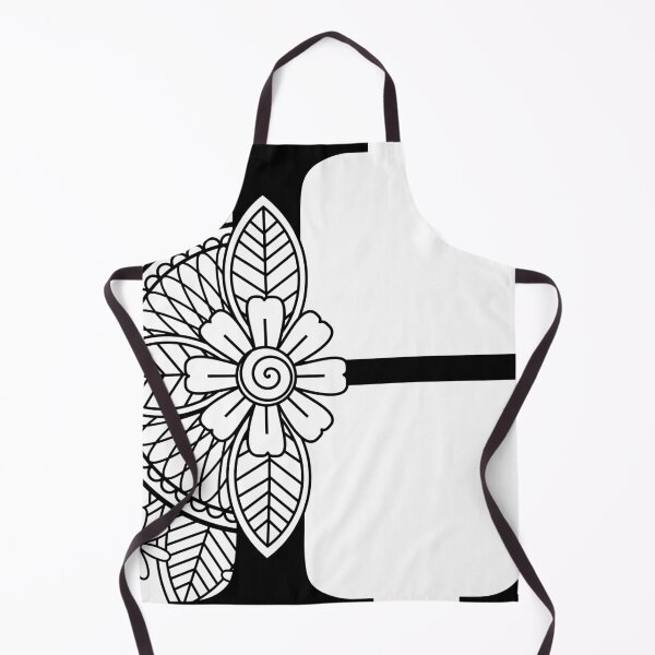 Item preview, Letter H floral typography designed and sold by bubblediva.
