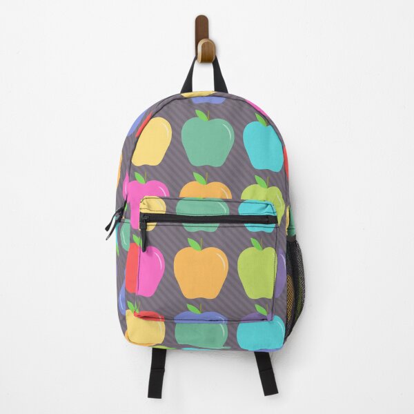 Item preview, Colorful Apples with Grey Background designed and sold by SunfullyYours.
