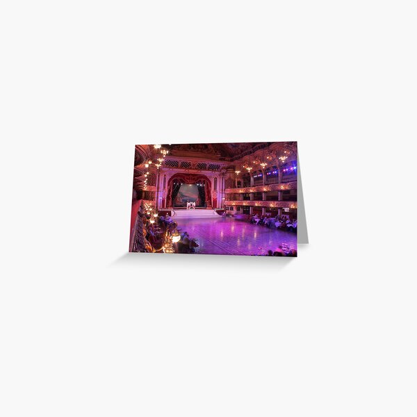 Blackpool Tower Ballroom Greeting Card