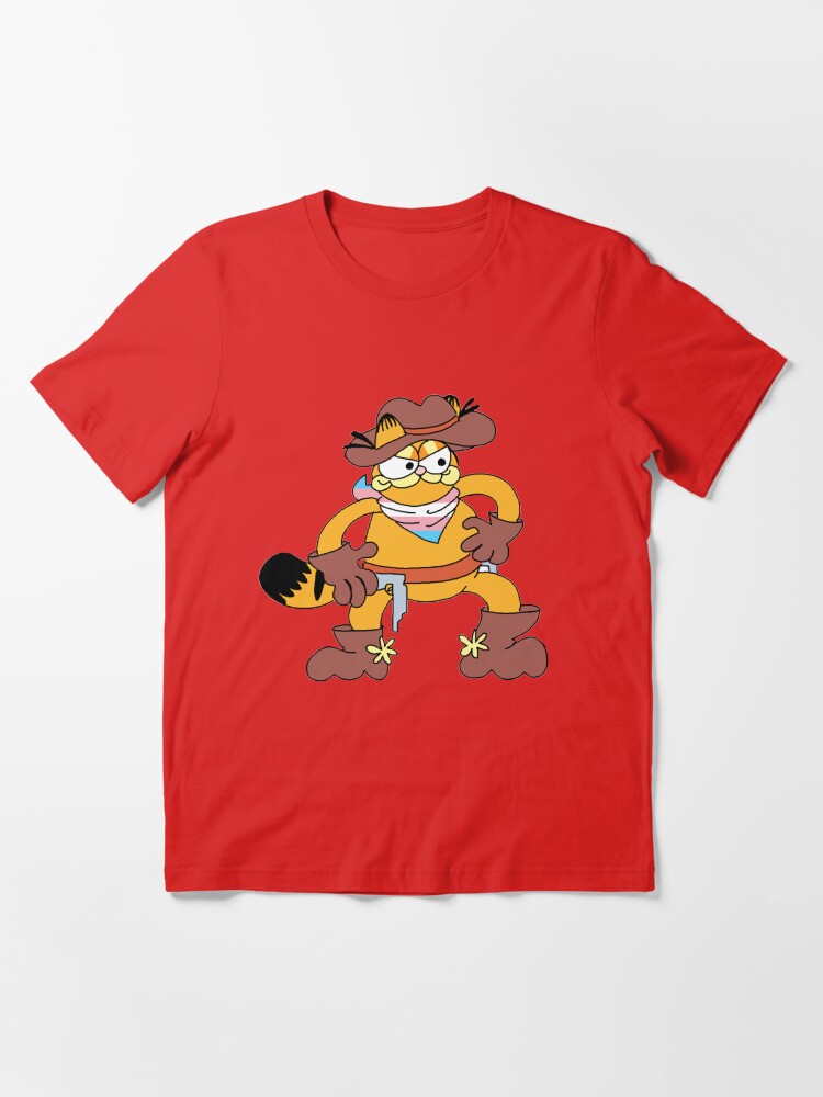 cowboy garfield shirt