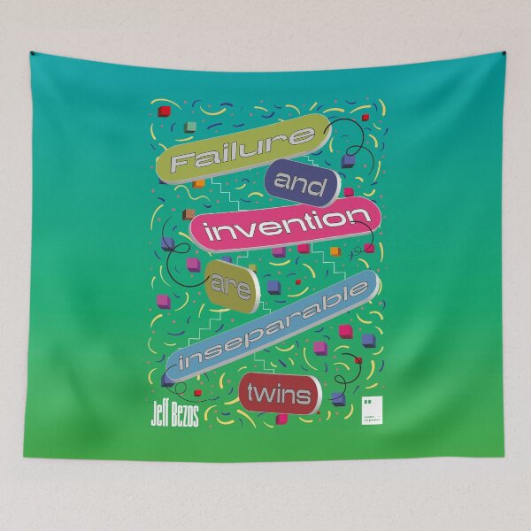Item preview, Failure and invention are inseparable twins designed and sold by quotesonposters.