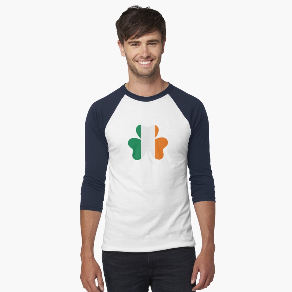 Ireland flag shamrock Sticker
