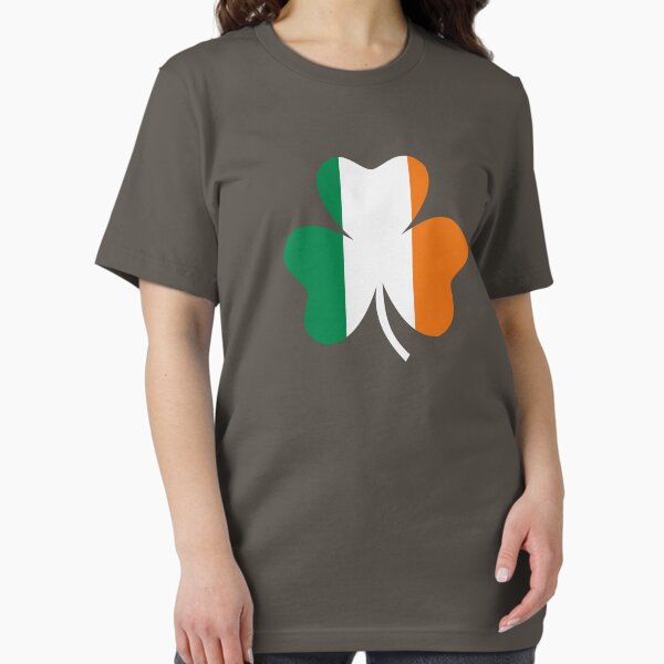 Vista previa del artículo con la obra «Trébol de la bandera de Irlanda», diseñado y vendido por Designzz.