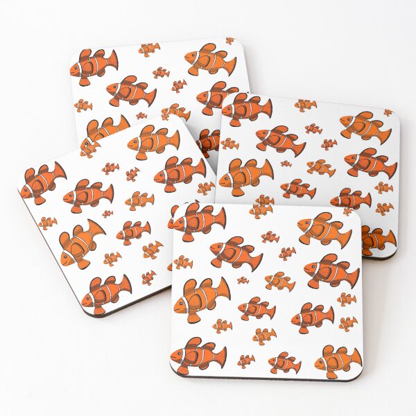 Item preview, School of Clownfish designed and sold by yellowkats.