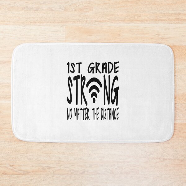 Item preview, 1st Grade Strong No Matter The Distance With Wifi Symbol Teacher First Grade Online virtual School Back to school Gift designed and sold by clothesy7.