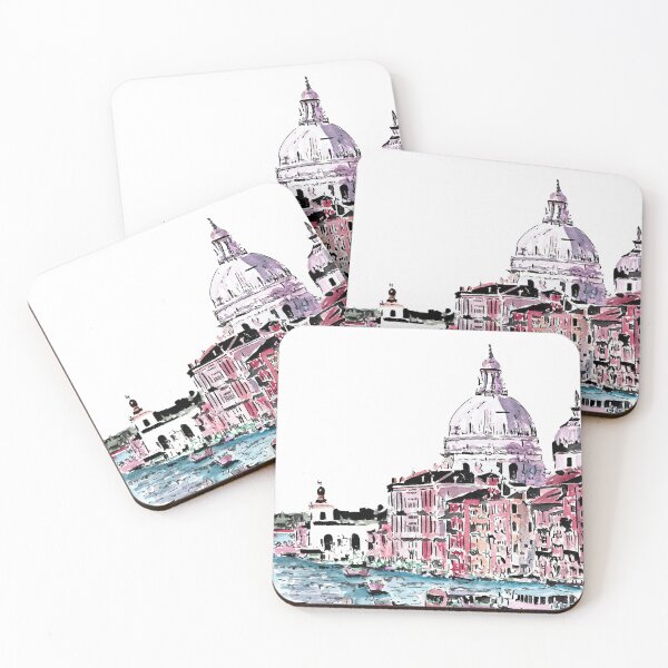 Item preview, Venice is love. Watercolor, ink and love. Handmade. designed and sold by Christina Casado évoque art studio.