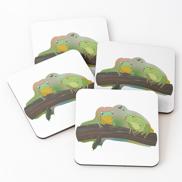 Item preview, cute lil tree frogs  designed and sold by berryteadraws.