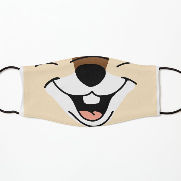 A Chipmunk with a Cute Chocolate Chip Nose Kids Mask