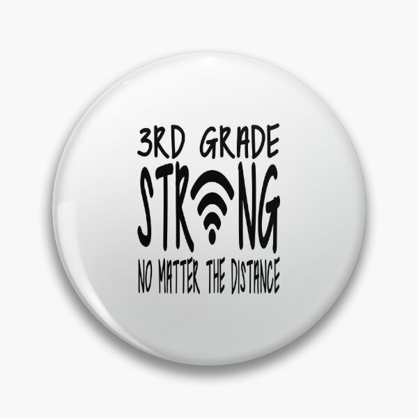 Item preview, 3rd Grade Strong No Matter The Distance designed and sold by clothesy7.