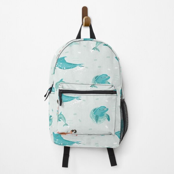 Item preview, Flamingo and Dolphins designed and sold by graphicmeyou.