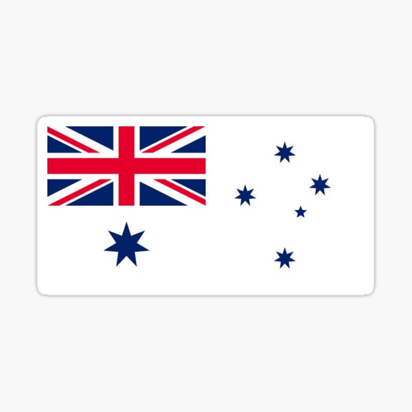 Item preview, Flag of Australia (Naval) designed and sold by frankenchrist86.