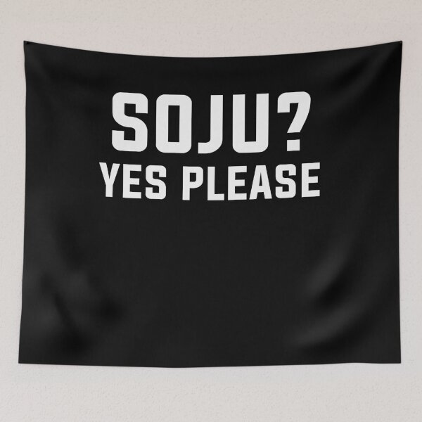 Item preview, Soju? Yes please Korean Soju Kdrama K-pop designed and sold by JoDesignLab.