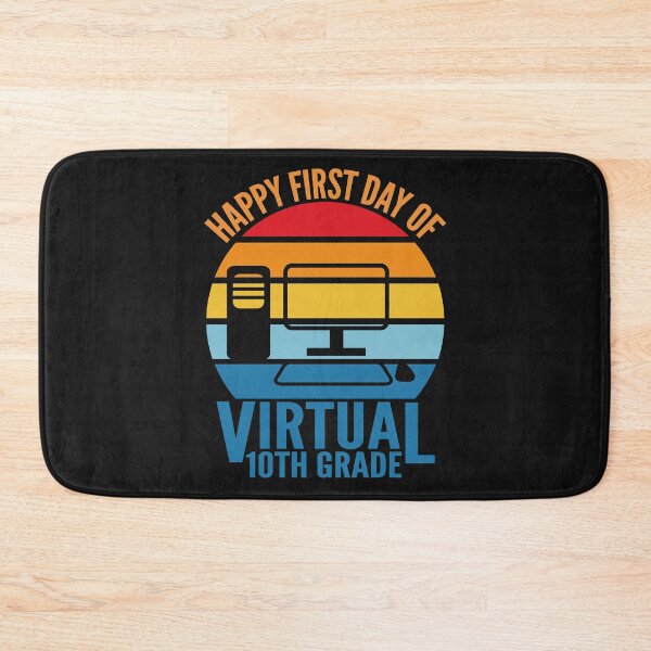 Item preview, Happy First Day Of Virtual 10th Grade designed and sold by johnmgr21.