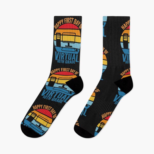 Item preview, Happy First Day Of Virtual 10th Grade designed and sold by johnmgr21.