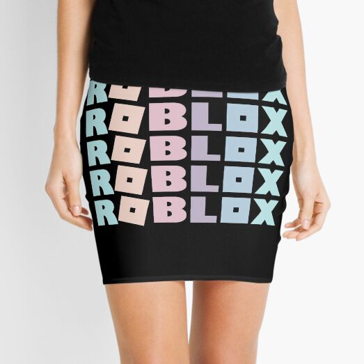 Roblox Face Mini Skirts Redbubble - fashion roblox face flamingo