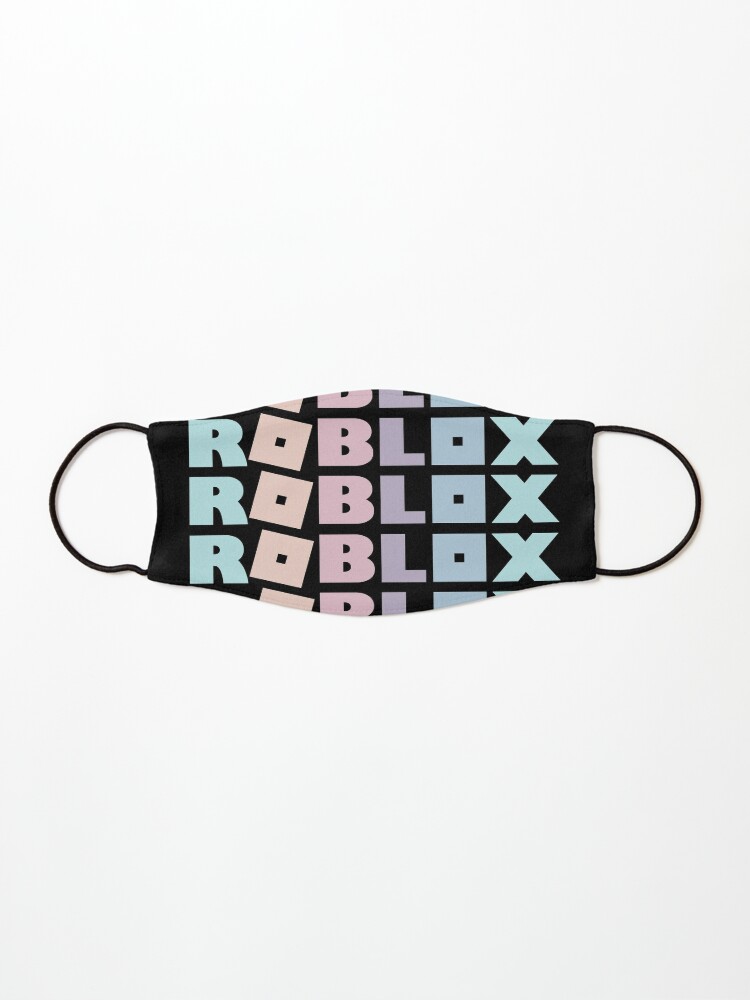 Roblox Pastel Rainbow Mask By T Shirt Designs Redbubble - pastelpink roblox