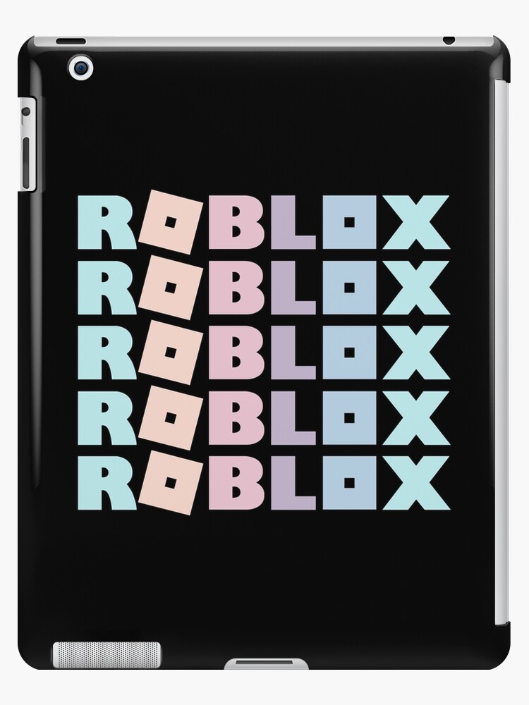 Roblox Pastel Rainbow Ipad Case Skin By T Shirt Designs Redbubble - how to get free money on roblox bloxburg on ipad