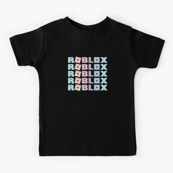 Roblox Player Kids T Shirts Redbubble - roblox rainbow shirt template 2020