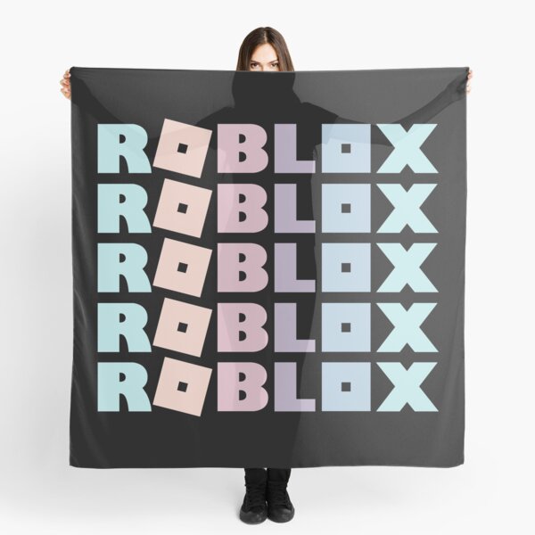 Keep Calm And Play Roblox Scarf By Kenadams403 Redbubble - rainbow and black checkered bandana roblox