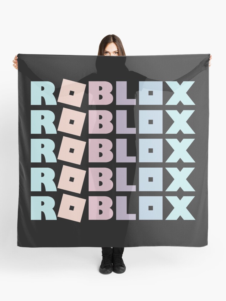 Roblox Pastel Rainbow Scarf By T Shirt Designs Redbubble - pastel roblox shirt