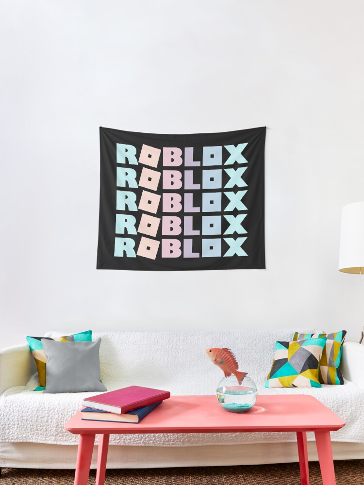 Roblox Pastel Rainbow Tapestry By T Shirt Designs Redbubble - pastel roblox shirt