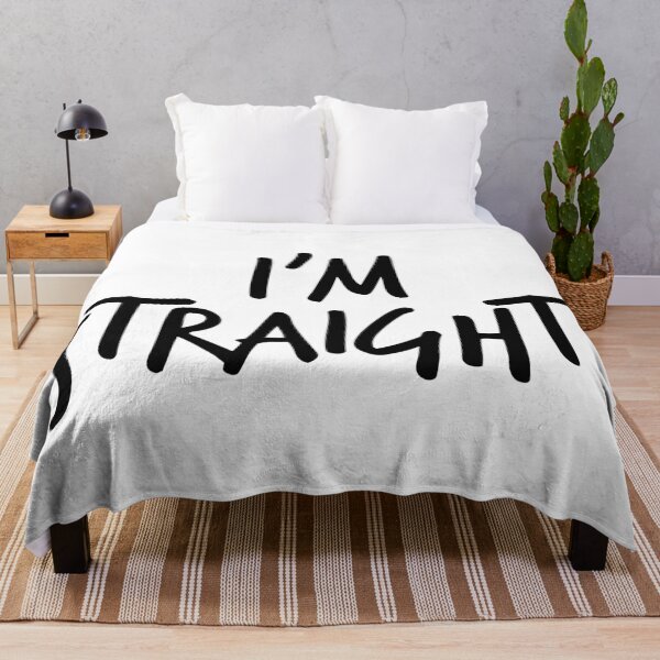 Item preview, I am straight - White Lie Party designed and sold by RicardoGomes.