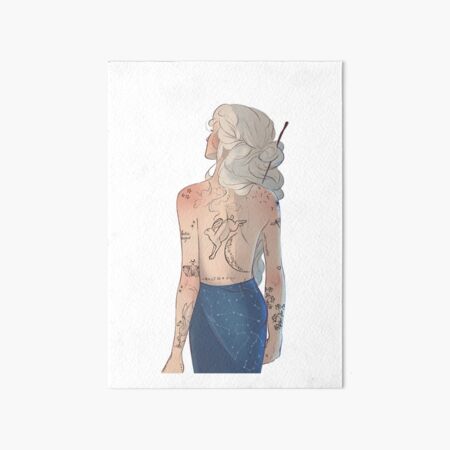 The Moon Art Board Print