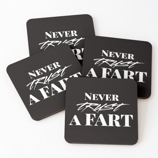 Item preview, Never Trust a Fart Fun Fact Quote designed and sold by AMSonArt.