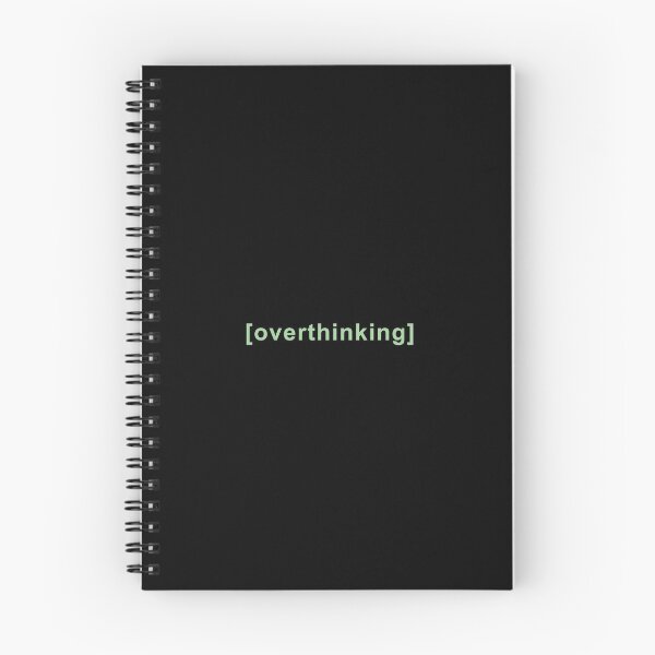 Item preview, Overthinking Quote designed and sold by Melimalo.